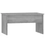 Engineered wood Sonoma gray coffee table 80x50.5x41.5 cm by vidaXL, Coffee table - Ref: Foro24-819288, Price: 76,34 €, Discou...