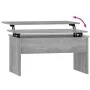 Engineered wood Sonoma gray coffee table 80x50.5x41.5 cm by vidaXL, Coffee table - Ref: Foro24-819288, Price: 76,34 €, Discou...