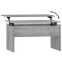 Sonoma grau Holzwerkstoff Couchtisch 80x50,5x41,5 cm von vidaXL, Couchtisch - Ref: Foro24-819288, Preis: 79,01 €, Rabatt: %