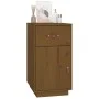 Schreibtischschrank aus honigbraunem Kiefernholz, 40 x 50 x 75 cm von vidaXL, Schließfächer und Lagerschränke - Ref: Foro24-8...