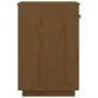 Schreibtischschrank aus honigbraunem Kiefernholz, 40 x 50 x 75 cm von vidaXL, Schließfächer und Lagerschränke - Ref: Foro24-8...