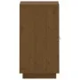 Honey brown solid pine wood sideboard 34x40x75 cm by vidaXL, Sideboards - Ref: Foro24-820115, Price: 51,95 €, Discount: %