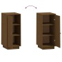 Aparador de madera maciza de pino marrón miel 34x40x75 cm de vidaXL, Aparadores - Ref: Foro24-820115, Precio: 51,95 €, Descue...