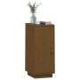 Aparador de madera maciza de pino marrón miel 34x40x75 cm de vidaXL, Aparadores - Ref: Foro24-820115, Precio: 51,95 €, Descue...