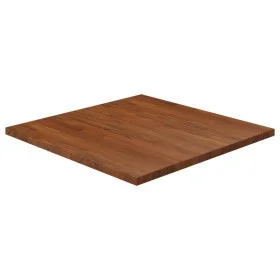 Square table top made of dark brown oak wood, 70x70x2.5cm by vidaXL, Table tops - Ref: Foro24-343045, Price: 87,89 €, Discoun...