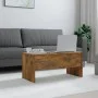 Couchtisch aus geräuchertem Eichensperrholz, 102 x 50,5 x 46,5 cm von vidaXL, Couchtisch - Ref: Foro24-819299, Preis: 78,23 €...