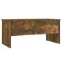 Couchtisch aus geräuchertem Eichensperrholz, 102 x 50,5 x 46,5 cm von vidaXL, Couchtisch - Ref: Foro24-819299, Preis: 78,23 €...