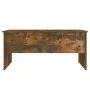 Couchtisch aus geräuchertem Eichensperrholz, 102 x 50,5 x 46,5 cm von vidaXL, Couchtisch - Ref: Foro24-819299, Preis: 78,23 €...