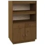 Honigbraunes Sideboard aus massivem Kiefernholz, 67 x 40 x 108,5 cm von vidaXL, Sideboards - Ref: Foro24-820160, Preis: 113,5...
