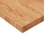 Quadratische Tischplatte aus hellbraunem Eichenholz, 70 x 70 x 4 cm von vidaXL, Tischplatten - Ref: Foro24-343061, Preis: 135...