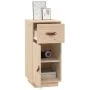 Sideboard aus massivem Kiefernholz, 34 x 40 x 75 cm von vidaXL, Sideboards - Ref: Foro24-820122, Preis: 58,49 €, Rabatt: %