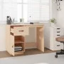 Schreibtisch aus massivem Kiefernholz, 95 x 50 x 75 cm von vidaXL, Schreibtische - Ref: Foro24-820102, Preis: 94,68 €, Rabatt: %