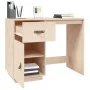 Schreibtisch aus massivem Kiefernholz, 95 x 50 x 75 cm von vidaXL, Schreibtische - Ref: Foro24-820102, Preis: 94,68 €, Rabatt: %