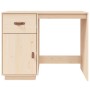 Schreibtisch aus massivem Kiefernholz, 95 x 50 x 75 cm von vidaXL, Schreibtische - Ref: Foro24-820102, Preis: 95,70 €, Rabatt: %