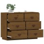 Honigbraunes Sideboard aus massivem Kiefernholz, 100 x 40 x 75 cm von vidaXL, Sideboards - Ref: Foro24-820145, Preis: 133,98 ...