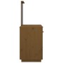 Massiver Schminktisch aus honigbraunem Kiefernholz, 95 x 50 x 134 cm von vidaXL, Schlafzimmerkommoden - Ref: Foro24-820090, P...