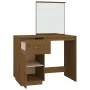 Solid honey brown pine wood dressing table 95x50x134 cm by vidaXL, Bedroom Dressers - Ref: Foro24-820090, Price: 105,27 €, Di...
