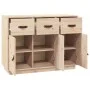 Aparador madera maciza de pino 100x40x75 cm de vidaXL, Aparadores - Ref: Foro24-820147, Precio: 132,14 €, Descuento: %