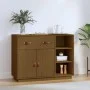 Honey brown solid pine wood sideboard 98.5x40x75 cm by vidaXL, Sideboards - Ref: Foro24-820140, Price: 148,91 €, Discount: %