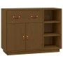 Honey brown solid pine wood sideboard 98.5x40x75 cm by vidaXL, Sideboards - Ref: Foro24-820140, Price: 148,91 €, Discount: %