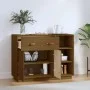 Honey brown solid pine wood sideboard 98.5x40x75 cm by vidaXL, Sideboards - Ref: Foro24-820140, Price: 148,91 €, Discount: %