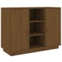 Aparador de madera maciza de pino marrón miel 100x40x75 cm de vidaXL, Aparadores - Ref: Foro24-820135, Precio: 109,37 €, Desc...
