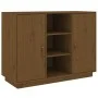 Honigbraunes Sideboard aus massivem Kiefernholz, 100 x 40 x 75 cm von vidaXL, Sideboards - Ref: Foro24-820135, Preis: 109,37 ...