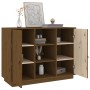 Aparador de madera maciza de pino marrón miel 100x40x75 cm de vidaXL, Aparadores - Ref: Foro24-820135, Precio: 109,37 €, Desc...