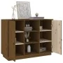 Honigbraunes Sideboard aus massivem Kiefernholz, 100 x 40 x 75 cm von vidaXL, Sideboards - Ref: Foro24-820135, Preis: 109,37 ...