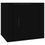 Schwarzer Nachttisch 50x39x47 cm von vidaXL, Schließfächer und Lagerschränke - Ref: Foro24-816690, Preis: 36,03 €, Rabatt: %