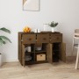 Solid pine wood sideboard in honey brown color, 100x40x75 cm by vidaXL, Sideboards - Ref: Foro24-820150, Price: 173,78 €, Dis...
