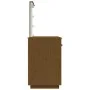 LED Schminktisch Massivholz Kiefer honigbraun 95x50x133,5 cm von vidaXL, Schlafzimmerkommoden - Ref: Foro24-820095, Preis: 11...