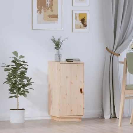 Solid pine wood sideboard 34x40x75 cm by vidaXL, Sideboards - Ref: Foro24-820112, Price: 69,80 €, Discount: %