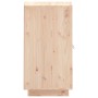 Solid pine wood sideboard 34x40x75 cm by vidaXL, Sideboards - Ref: Foro24-820112, Price: 73,42 €, Discount: %