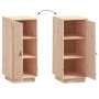 Solid pine wood sideboard 34x40x75 cm by vidaXL, Sideboards - Ref: Foro24-820112, Price: 73,42 €, Discount: %