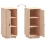 Solid pine wood sideboard 34x40x75 cm by vidaXL, Sideboards - Ref: Foro24-820112, Price: 69,80 €, Discount: %