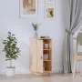Solid pine wood sideboard 34x40x75 cm by vidaXL, Sideboards - Ref: Foro24-820112, Price: 69,80 €, Discount: %