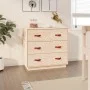 Sideboard aus massivem Kiefernholz, 80 x 40 x 75 cm von vidaXL, Sideboards - Ref: Foro24-820107, Preis: 109,37 €, Rabatt: %