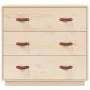 Sideboard aus massivem Kiefernholz, 80 x 40 x 75 cm von vidaXL, Sideboards - Ref: Foro24-820107, Preis: 109,37 €, Rabatt: %
