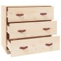 Solid pine wood sideboard 80x40x75 cm by vidaXL, Sideboards - Ref: Foro24-820107, Price: 110,79 €, Discount: %