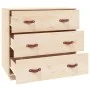Solid pine wood sideboard 80x40x75 cm by vidaXL, Sideboards - Ref: Foro24-820107, Price: 109,37 €, Discount: %