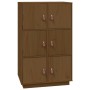 Honigbraunes Sideboard aus massivem Kiefernholz, 67 x 40 x 108,5 cm von vidaXL, Sideboards - Ref: Foro24-820175, Preis: 118,7...