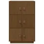 Honigbraunes Sideboard aus massivem Kiefernholz, 67 x 40 x 108,5 cm von vidaXL, Sideboards - Ref: Foro24-820175, Preis: 117,5...