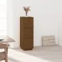 High sideboard solid honey brown pine wood 34x40x108.5 cm by vidaXL, Sideboards - Ref: Foro24-820170, Price: 94,42 €, Discoun...