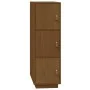 High sideboard solid honey brown pine wood 34x40x108.5 cm by vidaXL, Sideboards - Ref: Foro24-820170, Price: 94,42 €, Discoun...