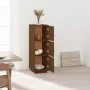 High sideboard solid honey brown pine wood 34x40x108.5 cm by vidaXL, Sideboards - Ref: Foro24-820170, Price: 94,42 €, Discoun...