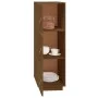 High sideboard solid honey brown pine wood 34x40x108.5 cm by vidaXL, Sideboards - Ref: Foro24-820170, Price: 94,42 €, Discoun...