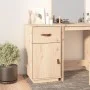 Solid pine wood desk cabinet 40x50x75 cm by vidaXL, Lockers and storage cabinets - Ref: Foro24-820097, Price: 99,40 €, Discou...