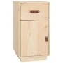 Schreibtischschrank aus massivem Kiefernholz 40x50x75 cm von vidaXL, Schließfächer und Lagerschränke - Ref: Foro24-820097, Pr...