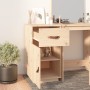 Schreibtischschrank aus massivem Kiefernholz 40x50x75 cm von vidaXL, Schließfächer und Lagerschränke - Ref: Foro24-820097, Pr...